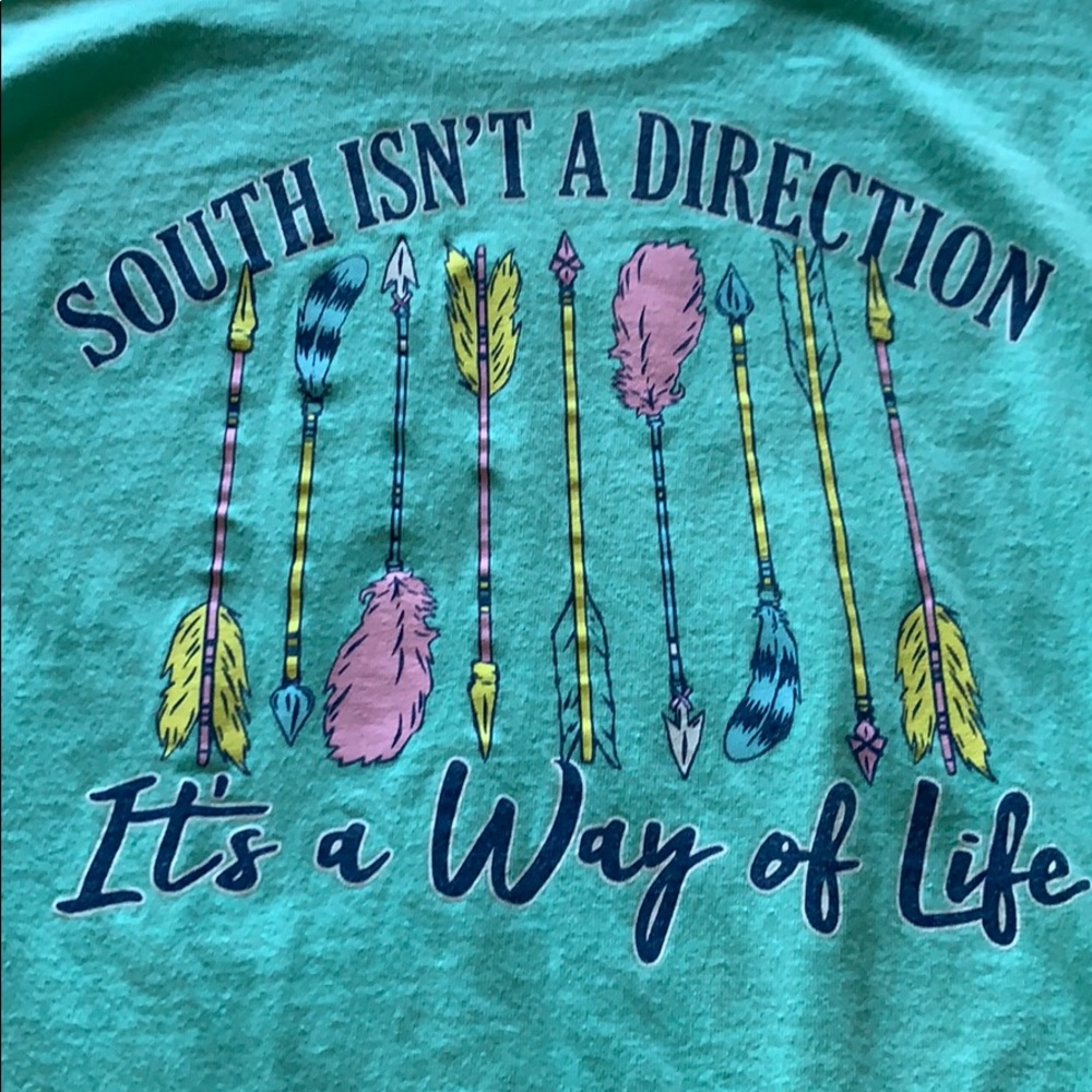 Long sleeve tee. Super cute for any southern girl!